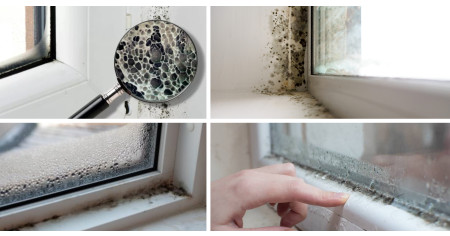Mucegai in jurul ferestrelor